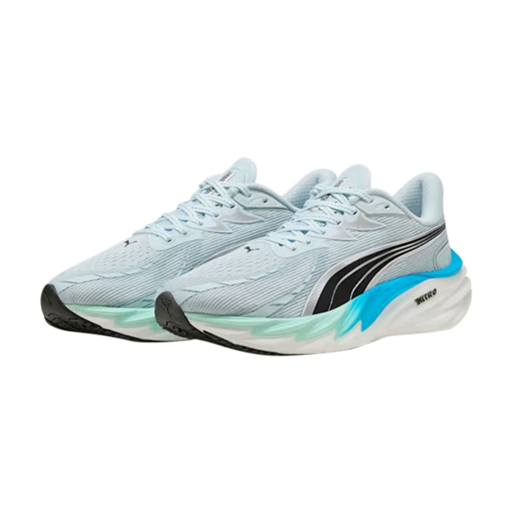 Puma Mens Velocity Nitro 4 Running Shoes in Blue Color