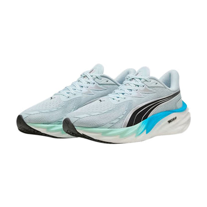 Puma Mens Velocity Nitro 4 Running Shoes in Blue Color