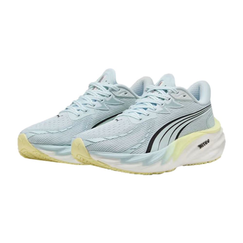 Puma Womens Velocity Nitro 4 Running Shoes in Blue Color