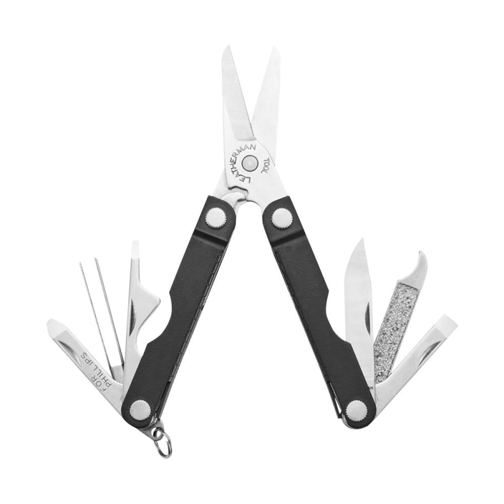 Leatherman Unisex Micra Jet Black Multi-Tools in Black Color