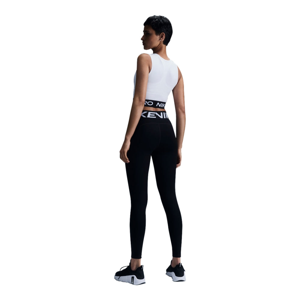 Nike Womens Pro Df Cropped Tank To Tops in White Color