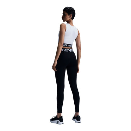 Nike Womens Pro Df Cropped Tank To Tops in White Color