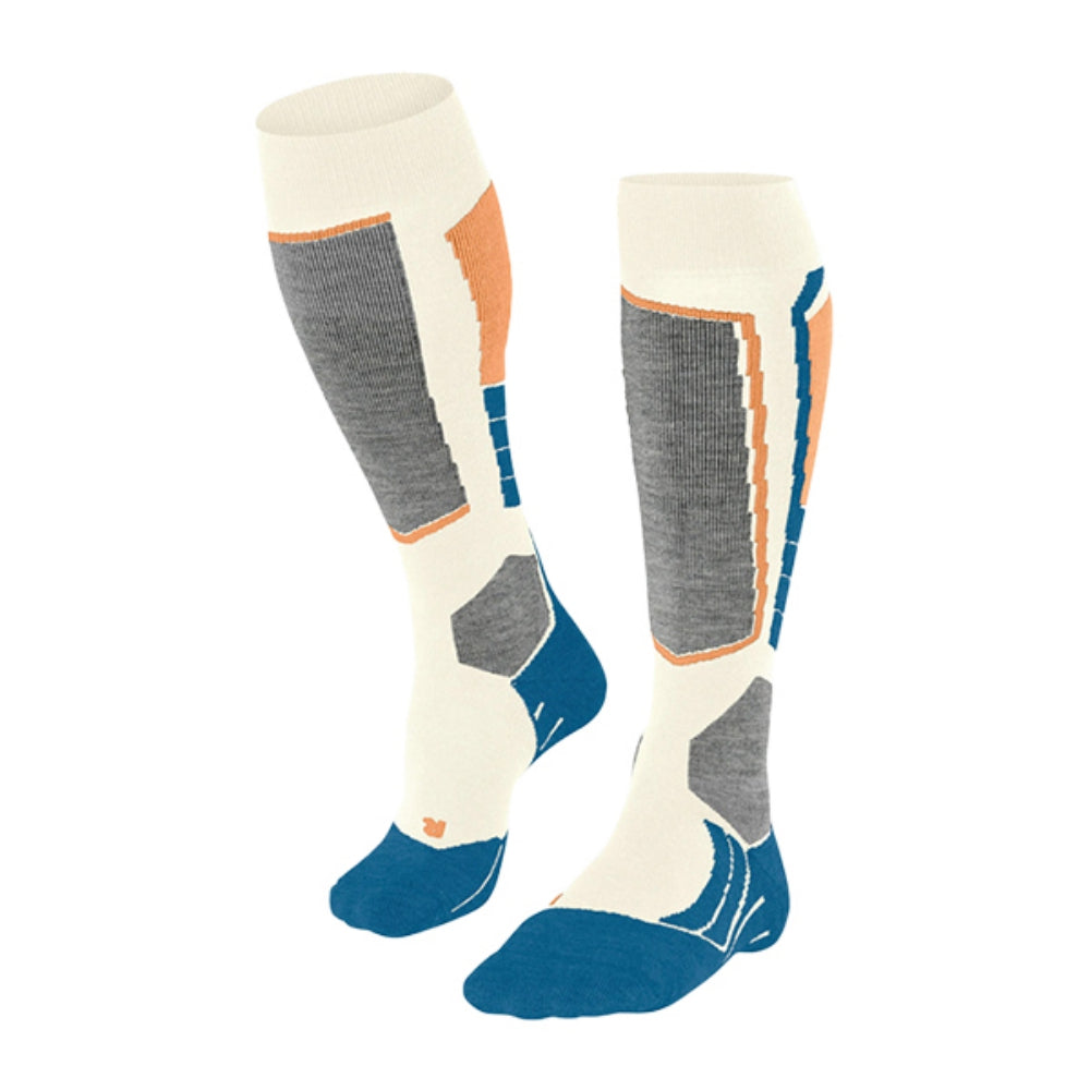 Falke Womens Sk2 Intermediate Sock in White Color