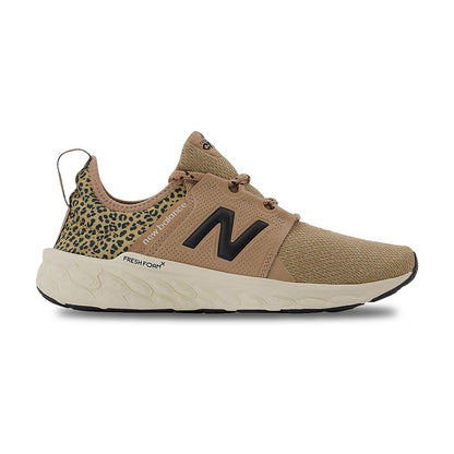New Balance Womens Fresh Foam X Cruz V3 Sneakers in Brown Color