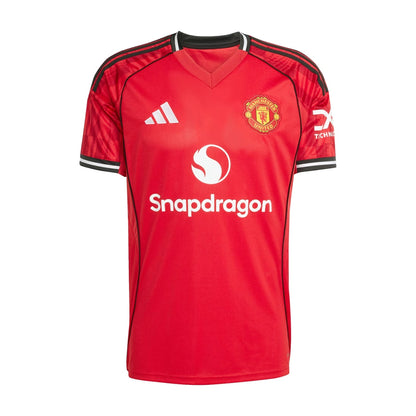 Adidas Mens Man Untd home replica jersey Fan Apparel in Red Color