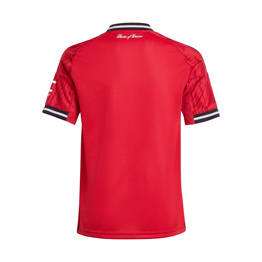 Adidas Kids Man Untd home replica jersey Fan Apparel in Red Color