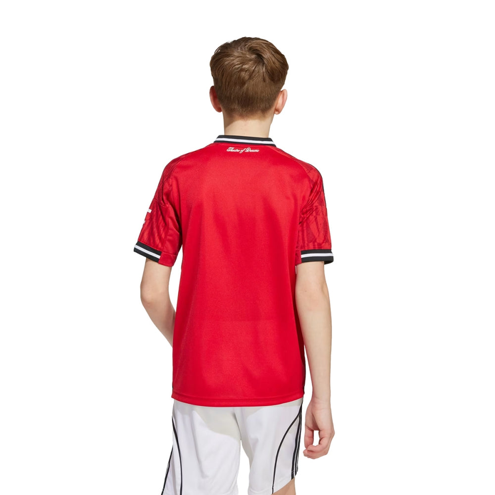 Adidas Kids Man Untd home replica jersey Fan Apparel in Red Color
