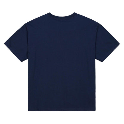 NYY SCRIPT ARCH TEE | NAVY