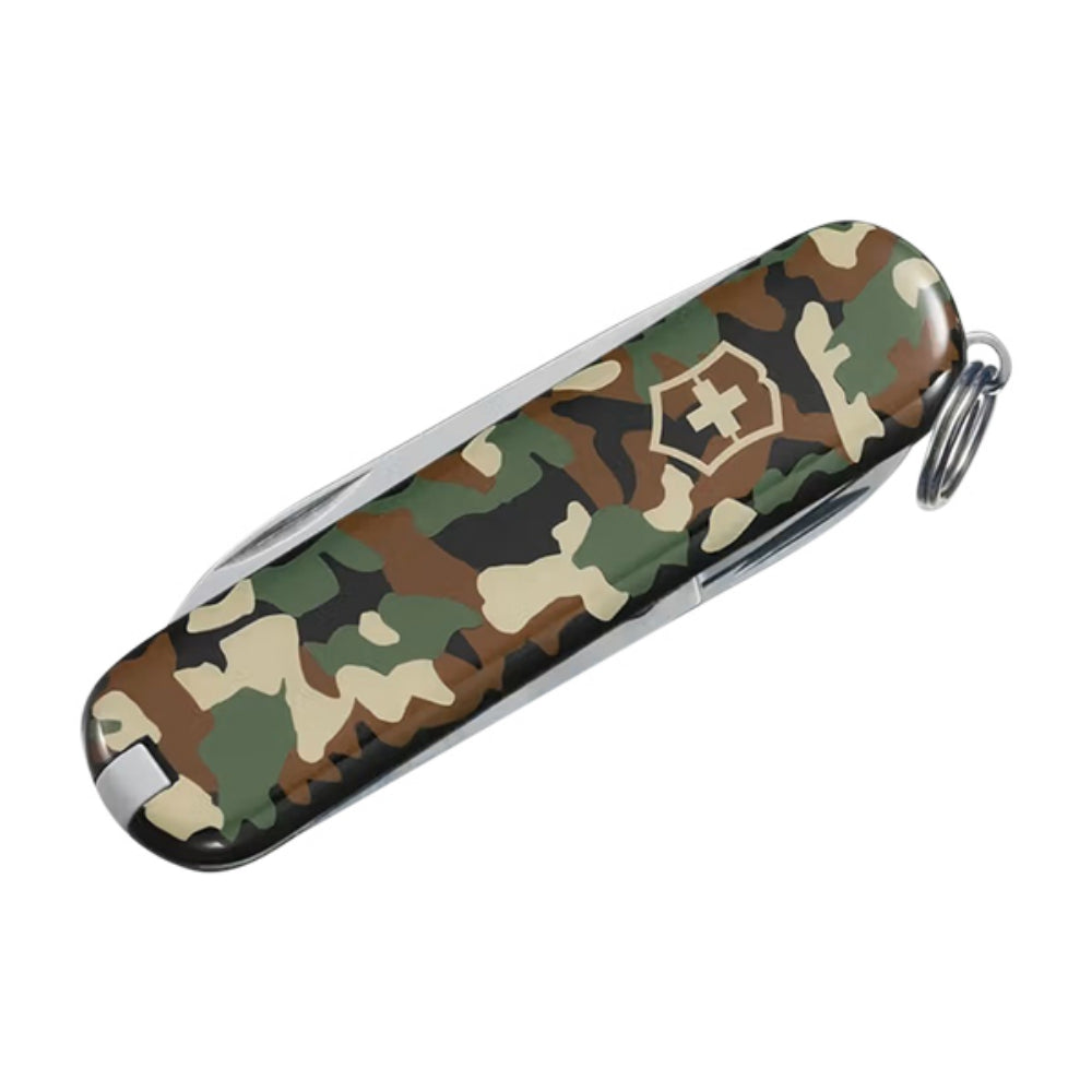 Victorinox Swiss Army Unisex Classic Sd Camouflage Knives in Green Color