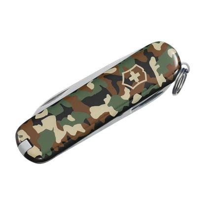Victorinox Swiss Army Unisex Classic Sd Camouflage Knives in Green Color