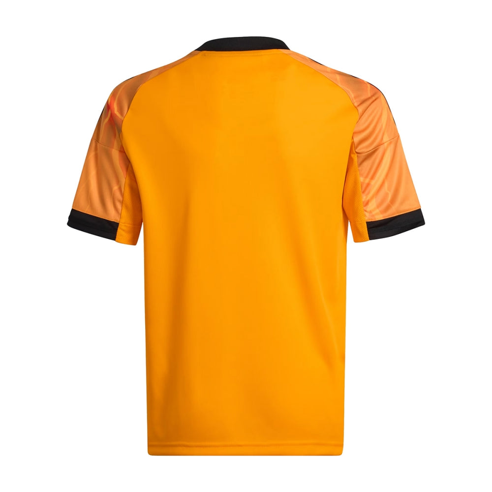 Adidas Kids Roma away replica jersey Fan Apparel in Grey Color