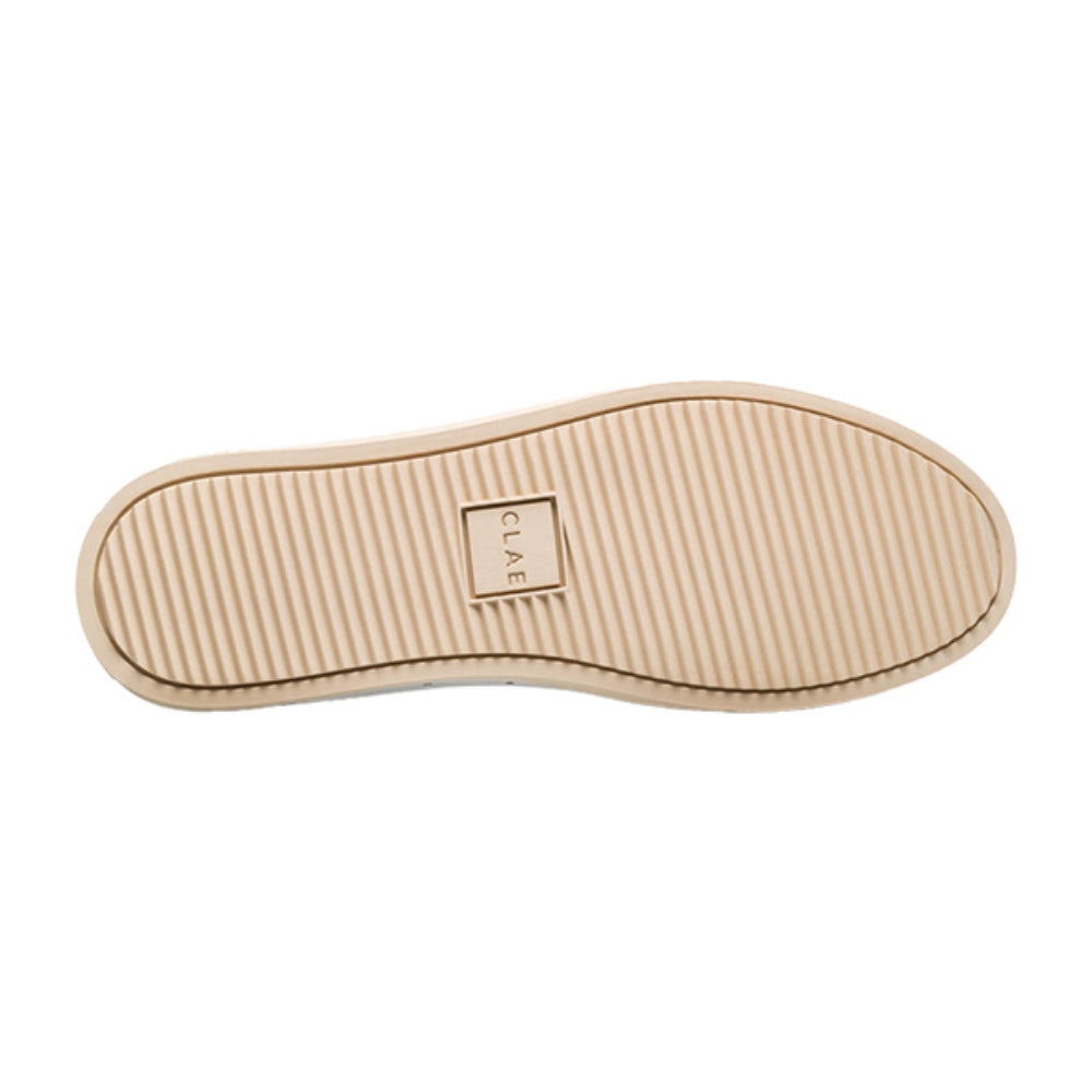 Clae Mens Bradley Sneakers in White Color