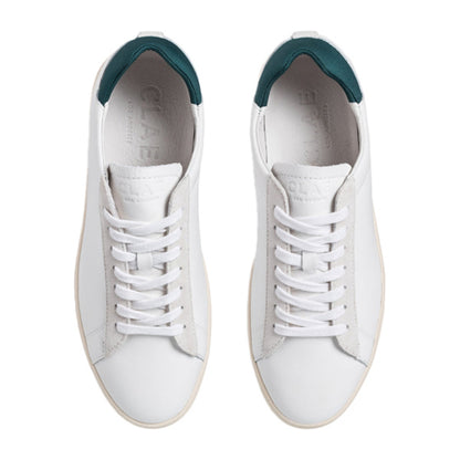 Clae Mens Bradley Sneakers in White Color
