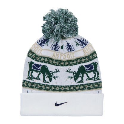 Nike Unisex Winter Wonderland Beanie Winter Hats in White Color