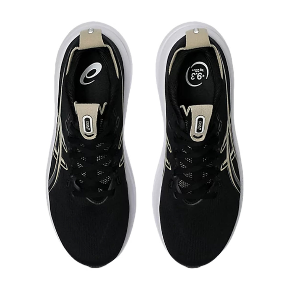 Asics Mens GEL-Nimbus 28 Running Shoes in Black Color