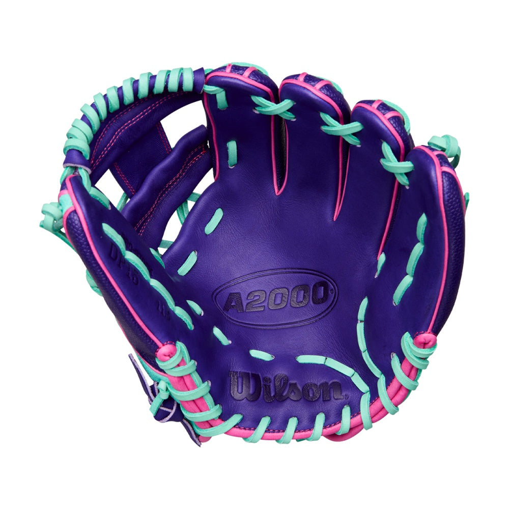 Wilson Unisex 11.50 A2000 W25 Dp15 Glv Baseball Gloves in Purple Color