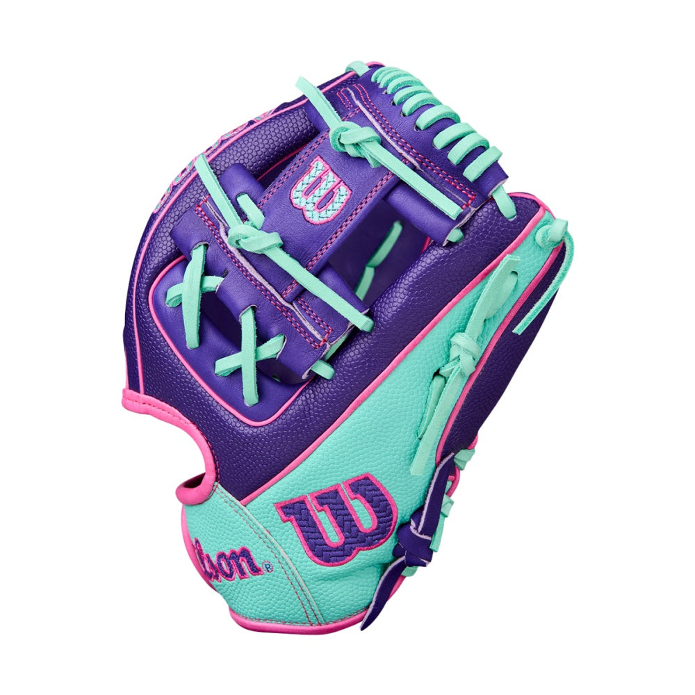 Wilson Unisex 11.50 A2000 W25 Dp15 Glv Baseball Gloves in Purple Color