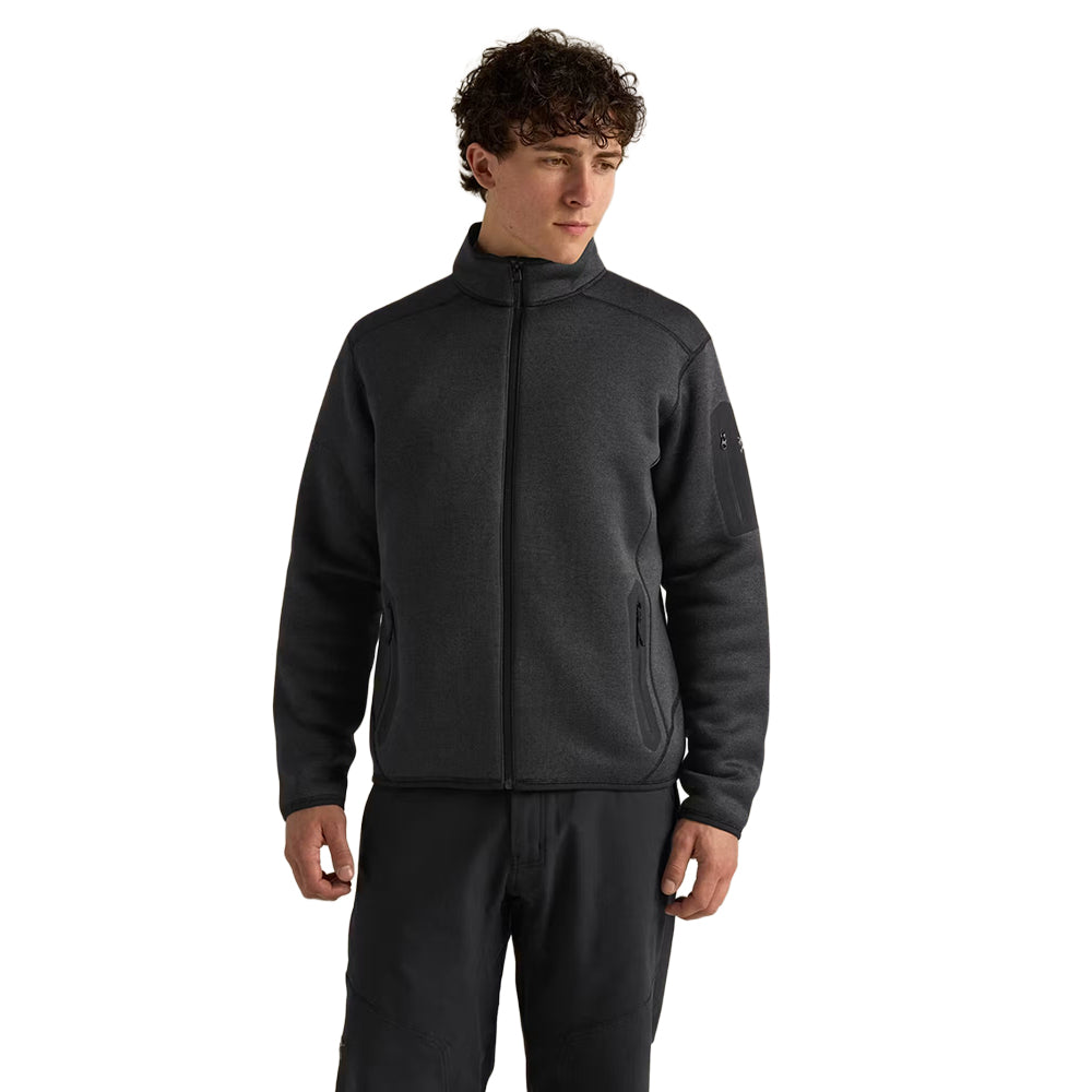 COVERT CARDIGAN M | BLACK HEAT