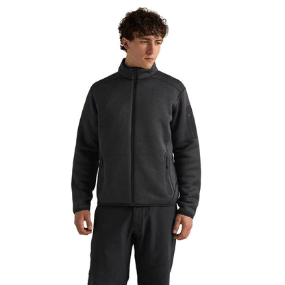 COVERT CARDIGAN M | BLACK HEAT