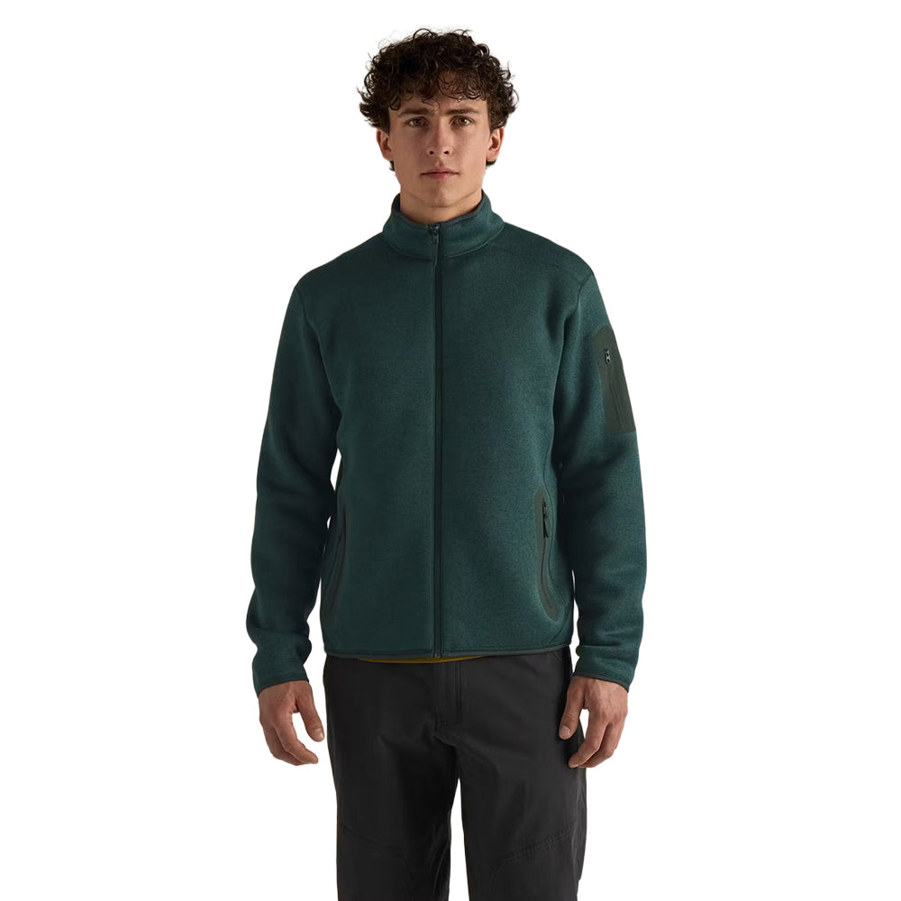COVERT CARDIGAN M | DARK JADE