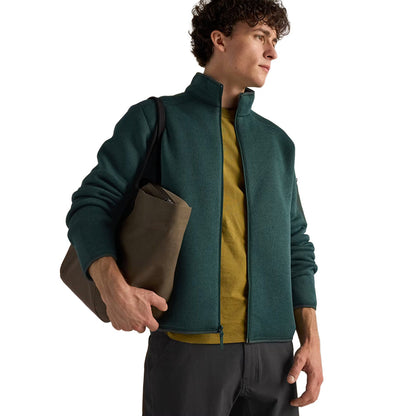COVERT CARDIGAN M | DARK JADE