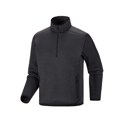 COVERT 1/2 ZIP M | BLACK HEAT