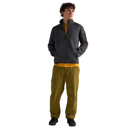 COVERT 1/2 ZIP M | BLACK HEAT