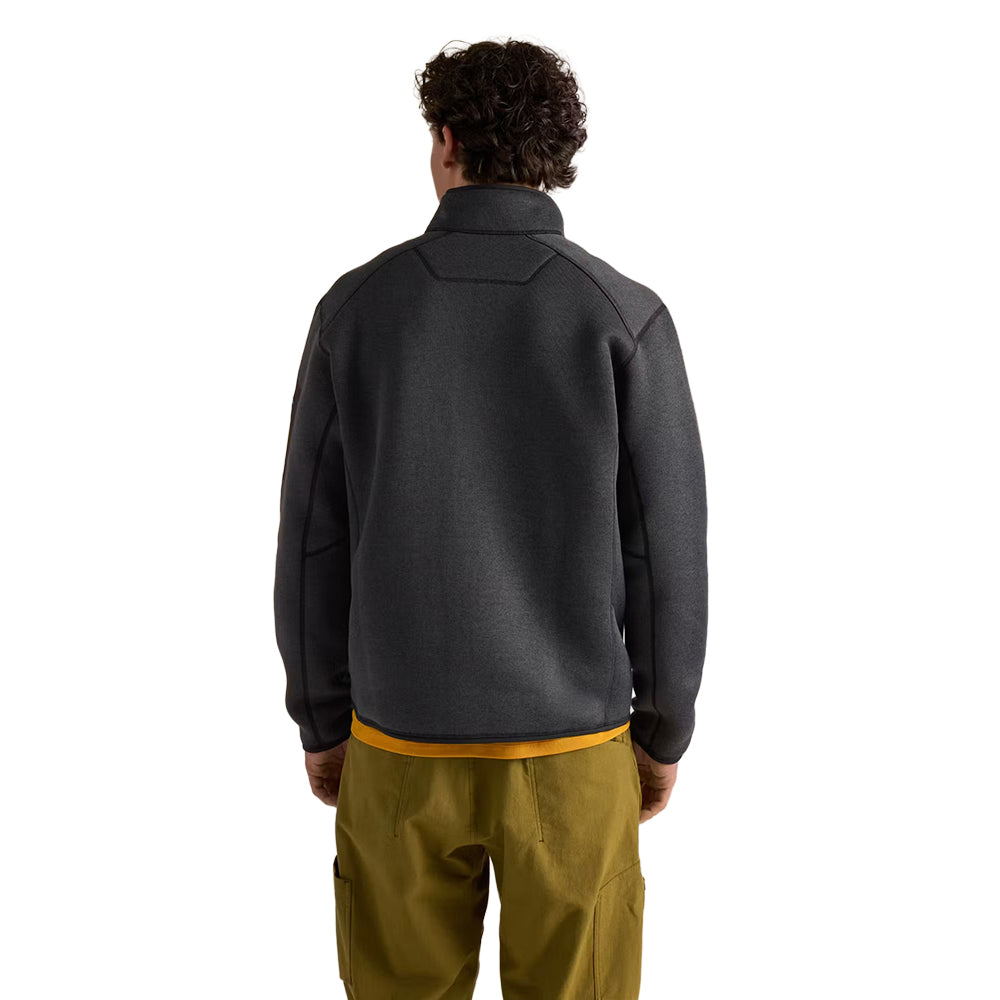 COVERT 1/2 ZIP M | BLACK HEAT
