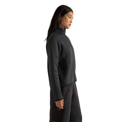 COVERT CARDIGAN W | BLACK HEAT