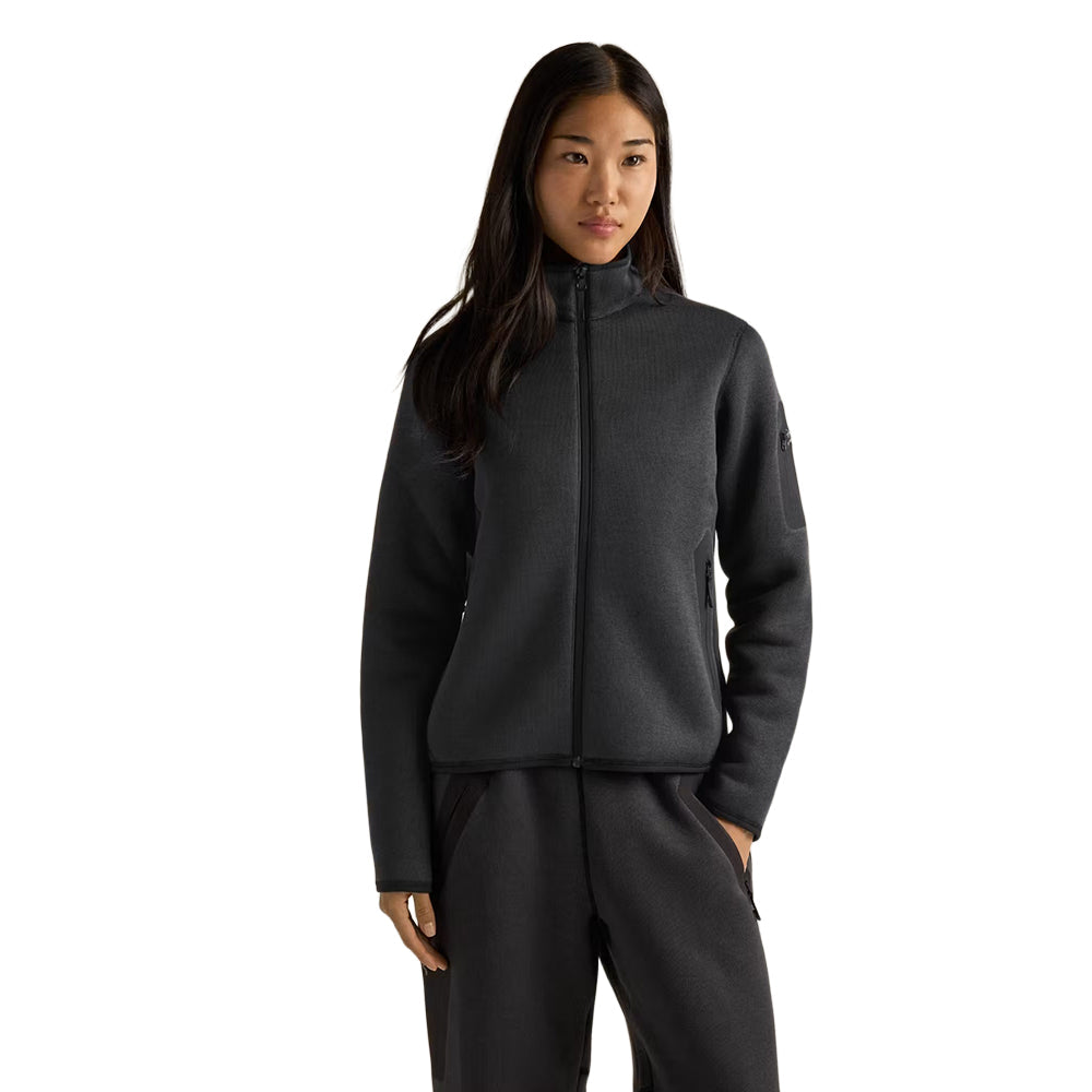 COVERT CARDIGAN W | BLACK HEAT