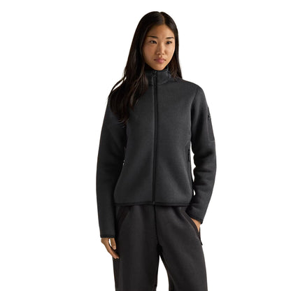 COVERT CARDIGAN W | BLACK HEAT