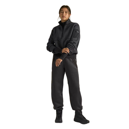 COVERT 1/2 ZIP W | BLACK HEAT