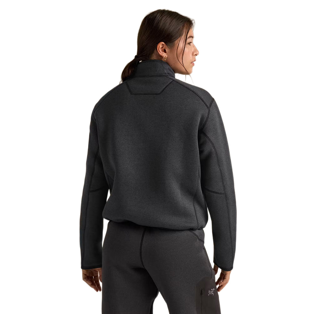 COVERT 1/2 ZIP W | BLACK HEAT