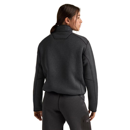 COVERT 1/2 ZIP W | BLACK HEAT