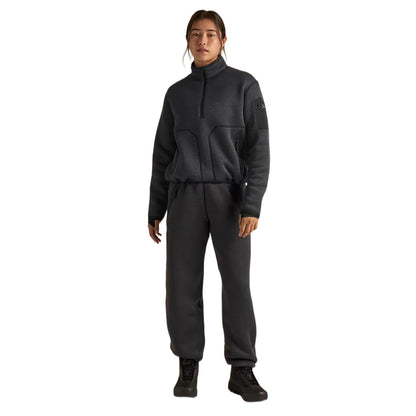 COVERT 1/2 ZIP W | BLACK HEAT