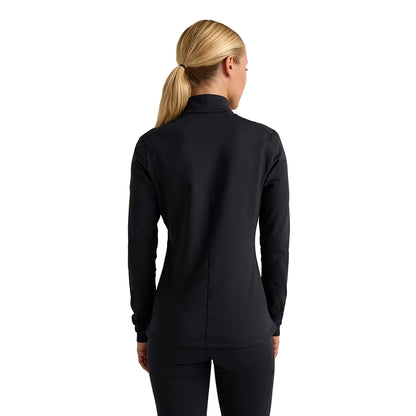 RHO ZIP NECK W | BLACK