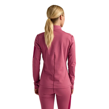 RHO ZIP NECK W | LT RENE /
