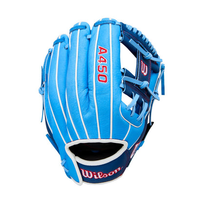 Wilson Kids 11.50 Advisory Staff Glv Baseball Gloves in Blue Color