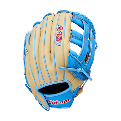 Wilson Kids 12.00 Advisory Staff Glv Baseball Gloves in Brown Color