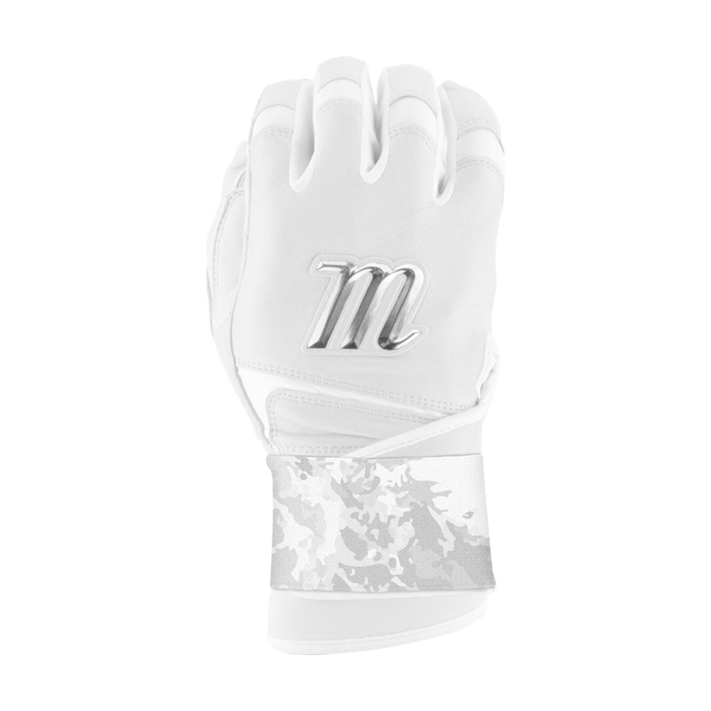 Marucci Unisex Remx Batting Gloves Batting Gloves in White Color