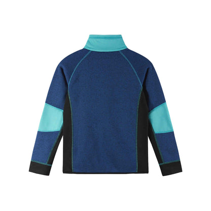 Reima Kids Liukuen Fllece Zipup Boy Midlayer in Blue Color