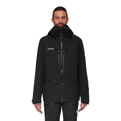 Mammut Mens Haldigrat Hs Hooded Mjk Shells in Black Color