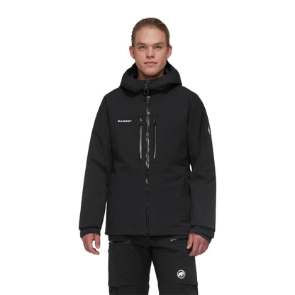 Mammut Mens Stoney Hs Thermo M Jkt Skiing & Snowboarding Jackets in Black Color