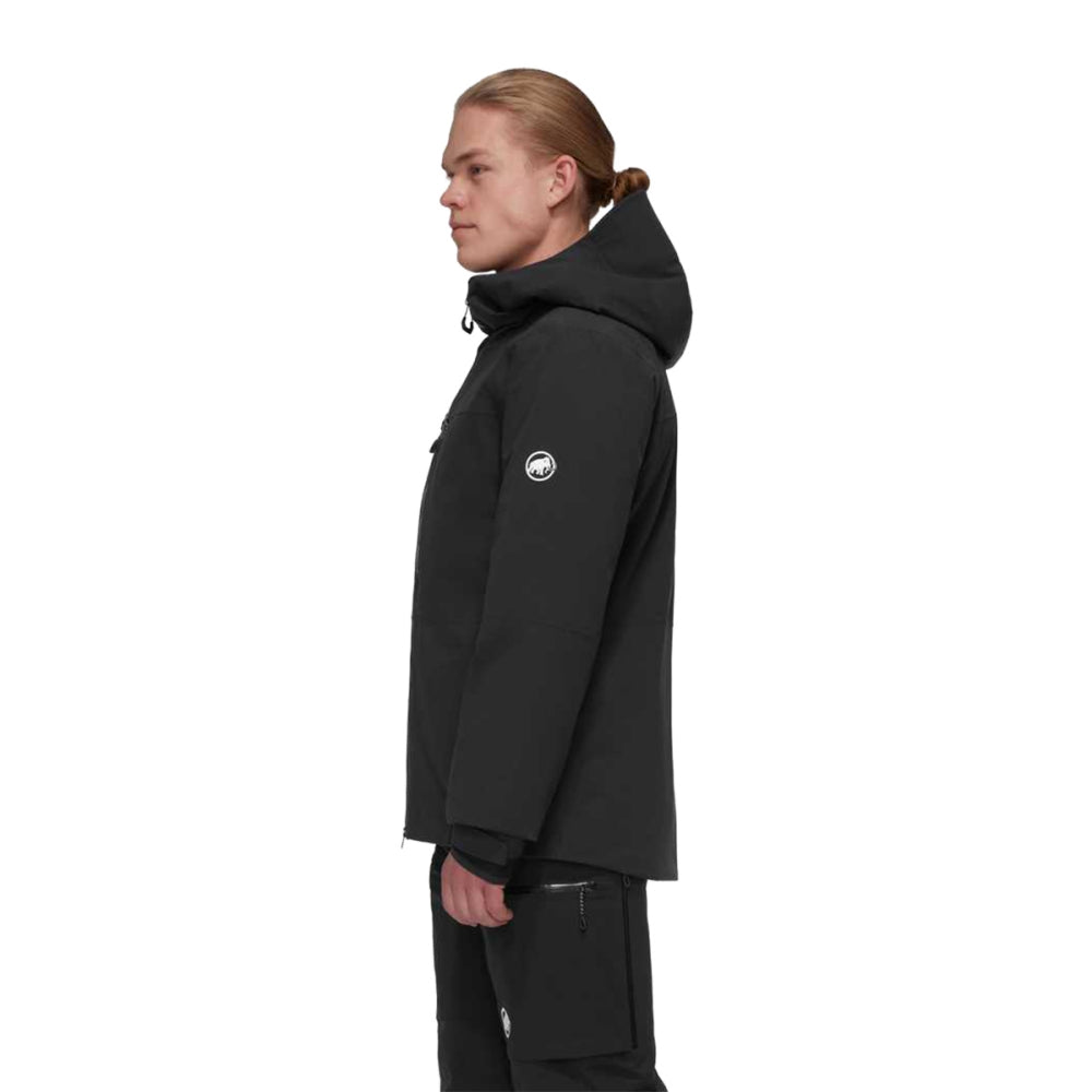 Mammut Mens Stoney Hs Thermo M Jkt Skiing & Snowboarding Jackets in Black Color