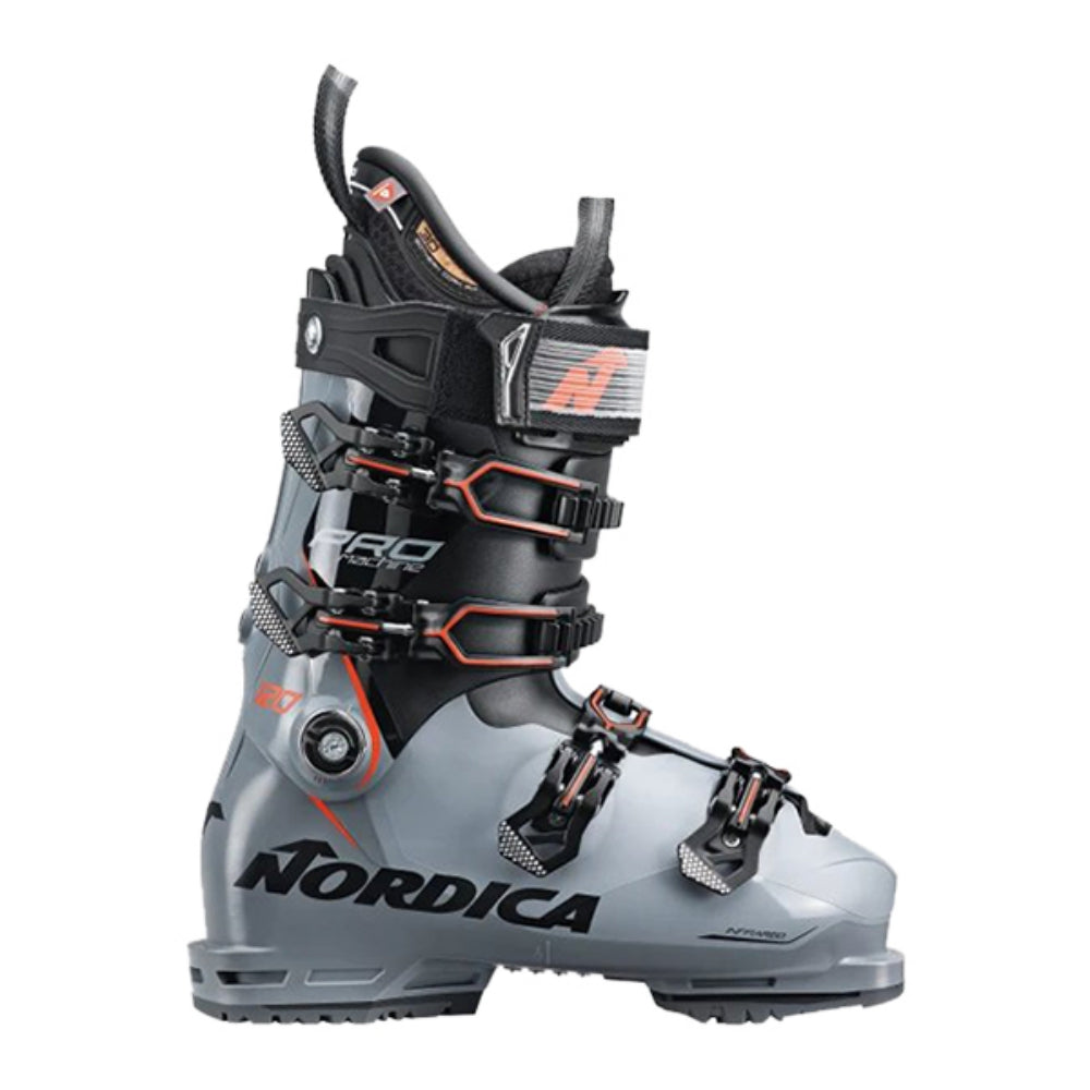 Nordica Mens Promachine 120 25/26 Ski Boots in Grey Color