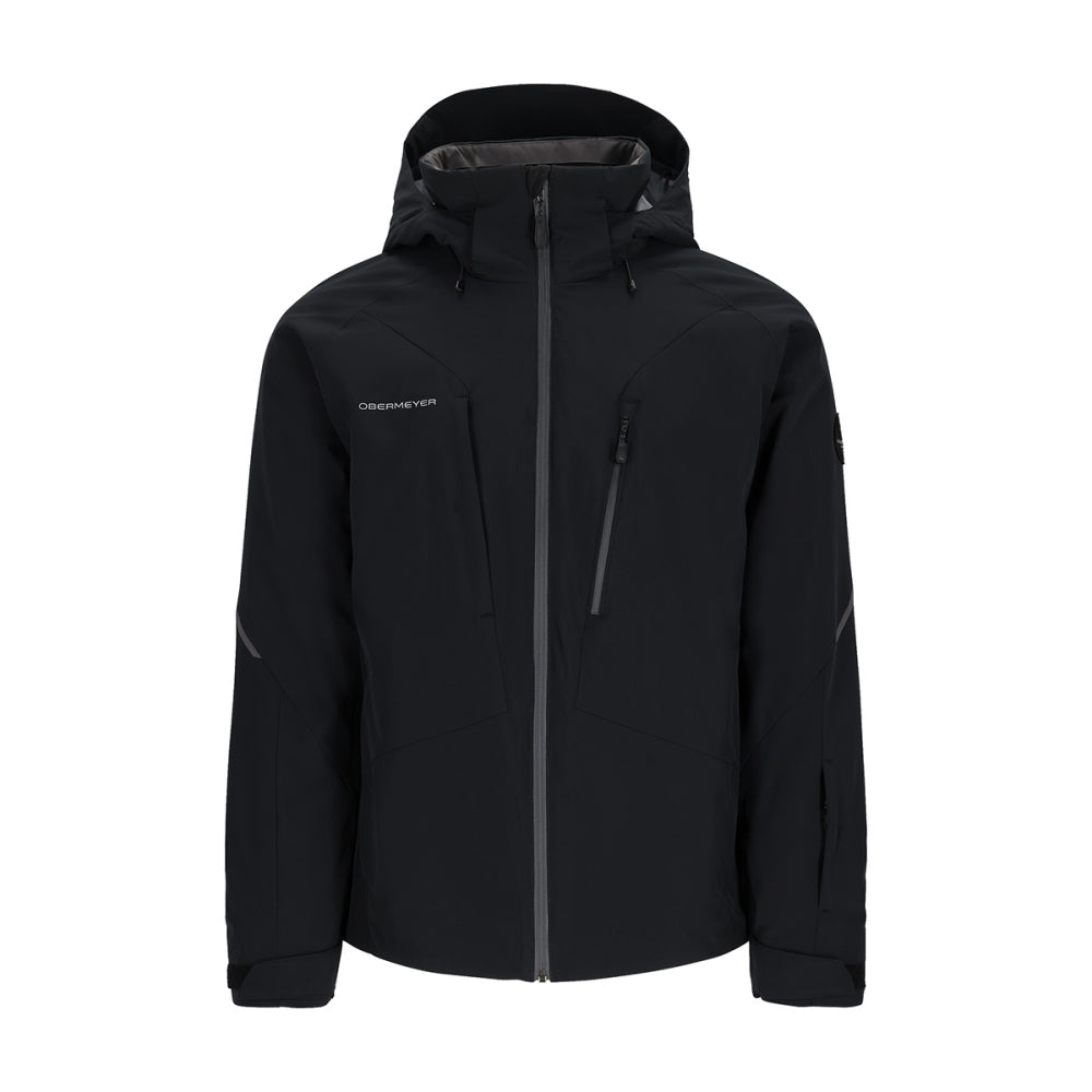 Obermeyer Mens Raze Jacket Skiing & Snowboarding Jackets in Black Color