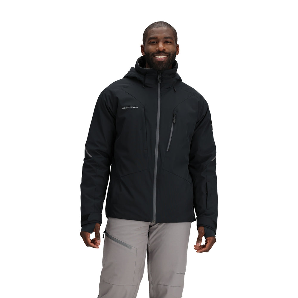 Obermeyer Mens Raze Jacket Skiing & Snowboarding Jackets in Black Color