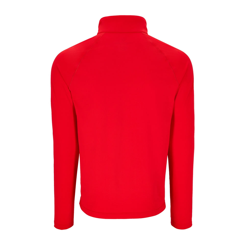 Obermeyer Mens Oly Base Layer Zip664 Midlayer in Red Color