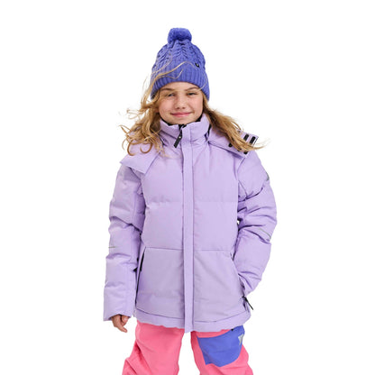 Reima Kids Ranua Down Jacket Skiing & Snowboarding Jackets in Purple Color