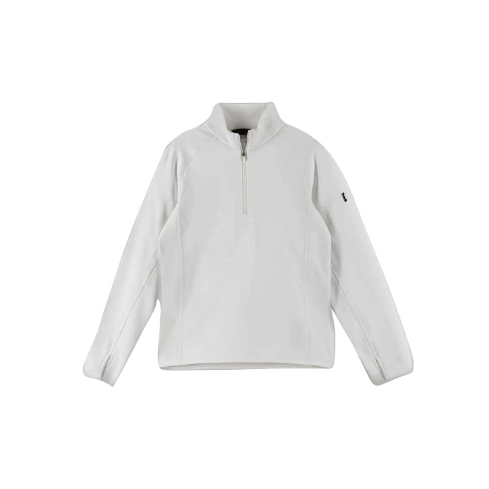 Reima Unisex Merio 1/4 Zip Midlayer in White Color